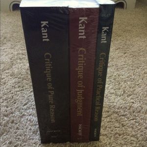 Immanuel Kant. 3 critiques. 3 volumes